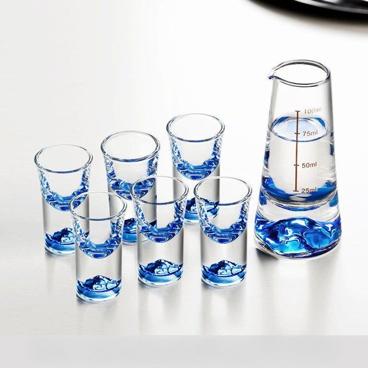 Lisslune | Japan Style Lead-Free Mountain Glass Set
