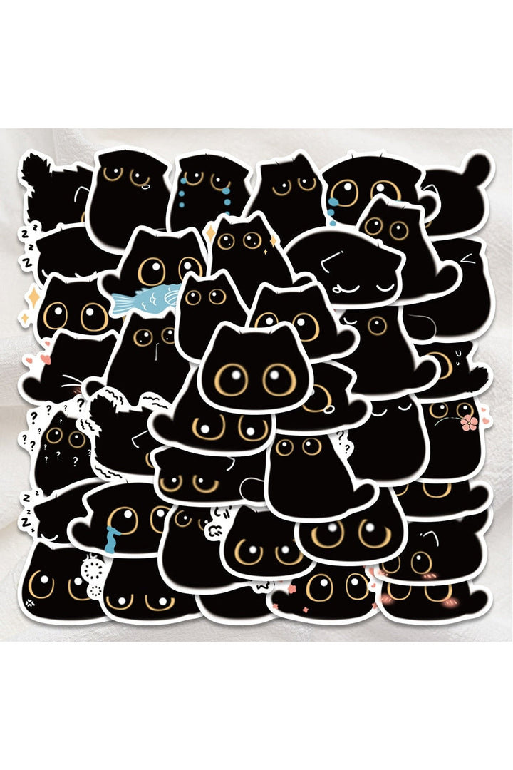 Lisslune | Cat Laptop Sticker Set