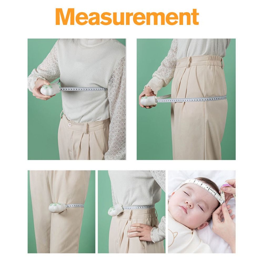 Lisslune | Cat Paw Double Scale Automatic Shrinking Tape Measure