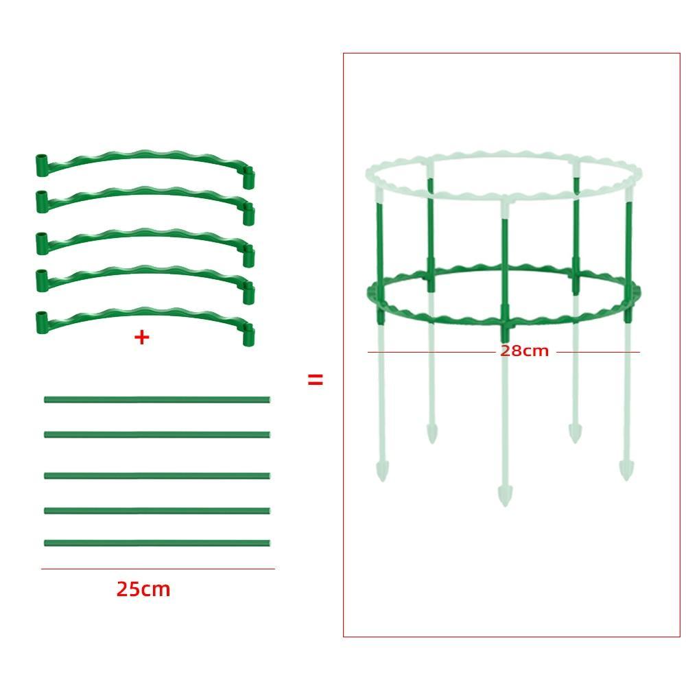 Lisslune | Versatile Plant Support Stake: Essential Tool for Flourishing Gardens and Greenhouses