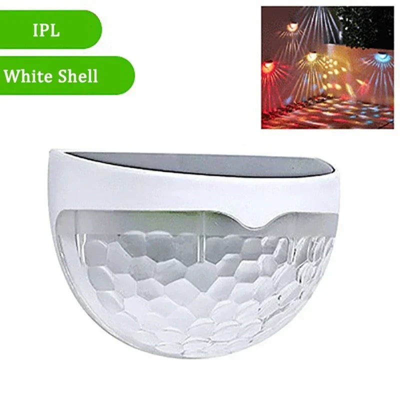 Lisslune | Outdoor Waterproof Solar LED Patio Wall Lamp