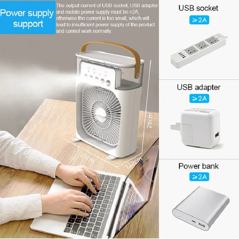 Lisslune | Portable Mini Air Cooling Fan