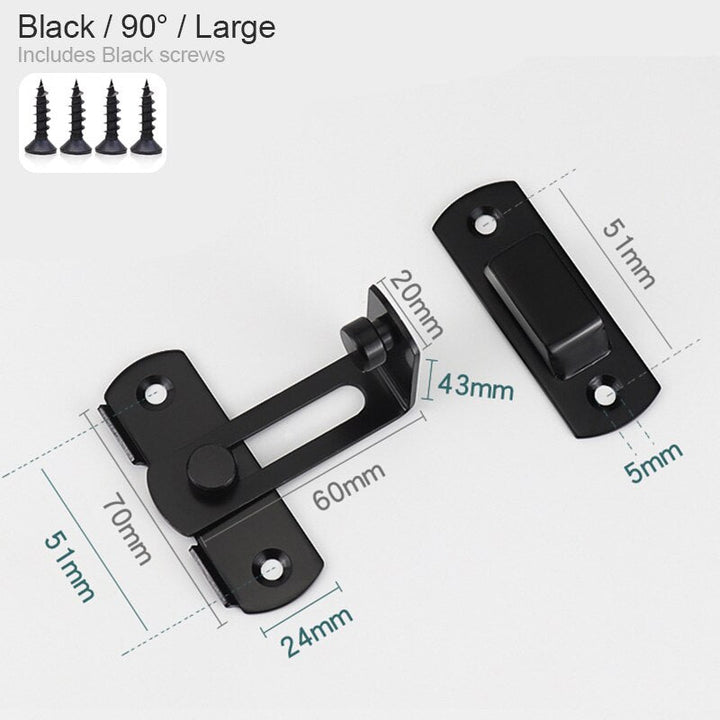 Lisslune | Sliding Simple Cabinet Closet Lock