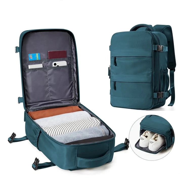 Lisslune | TRAVELLITE BACKPACK – Versatile travel backpack for carry-on & everyday use