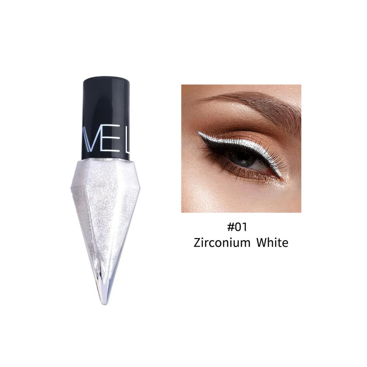Rynx | Pearl Diamond Gold Liquid Eyeshadow Eyeliner Stick Waterproof Glitter Sequins Rose Gold White Eyeliner Pencil Korean Makeup
