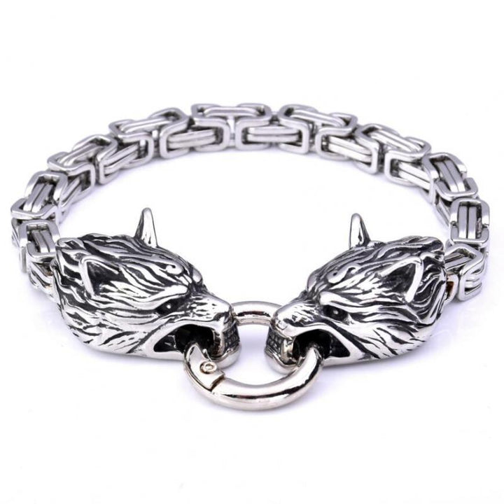 Skorter | Wolf Head Bracelet