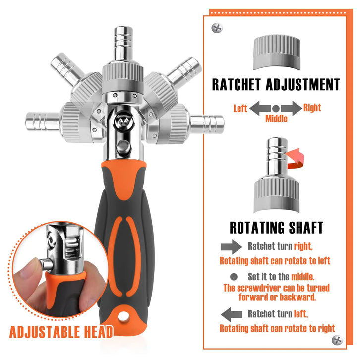 Lisslune | 68-in-1 Ratchet Screwdriver Set with Magnetic Bits & Extension Rod – FortiDrive