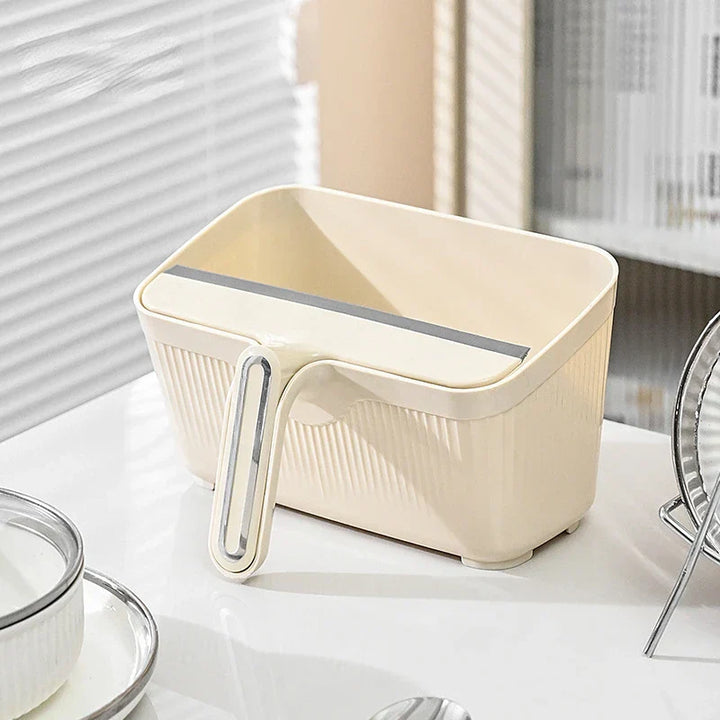 Lisslune | 2in1 Waste Disposer Scraper Trash Can