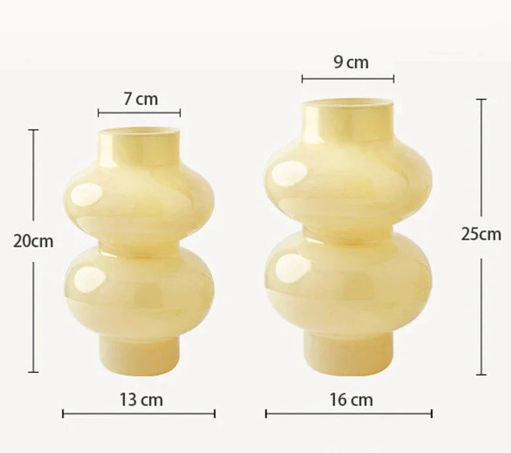 Lisslune | Chubby 2-stage glass vase