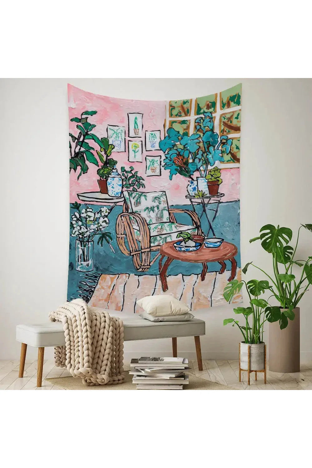 Lisslune | Garden Patio Wall Tapestry