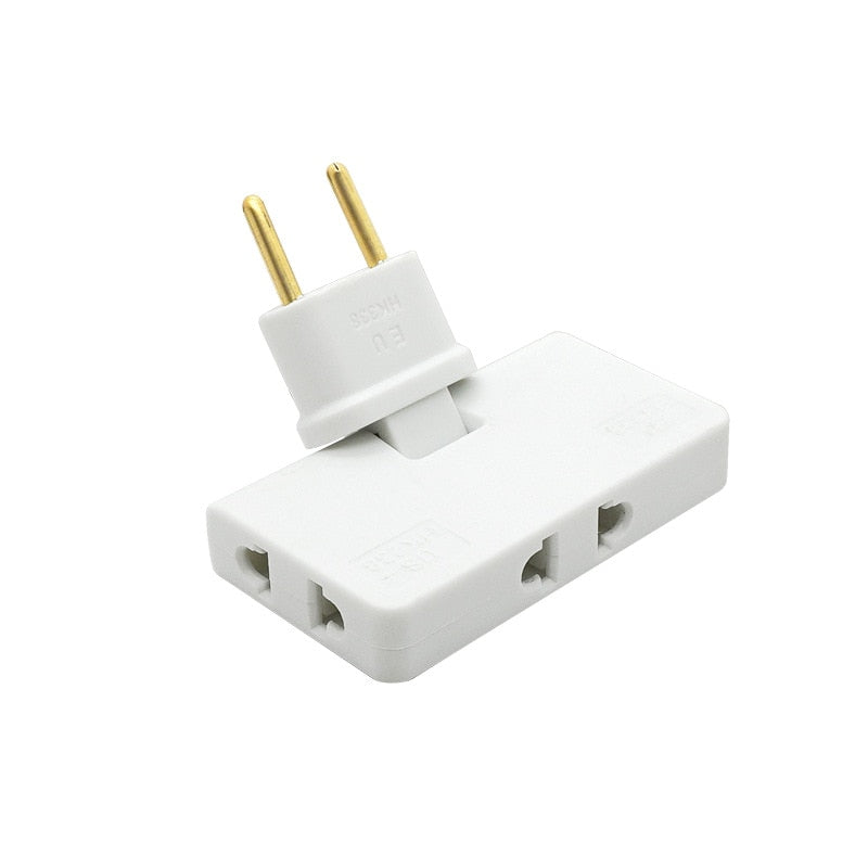 Lisslune | Foldable Tri-Plug Anywhere Charge Adapter