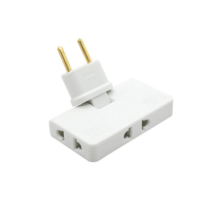 Lisslune | Foldable Tri-Plug Anywhere Charge Adapter