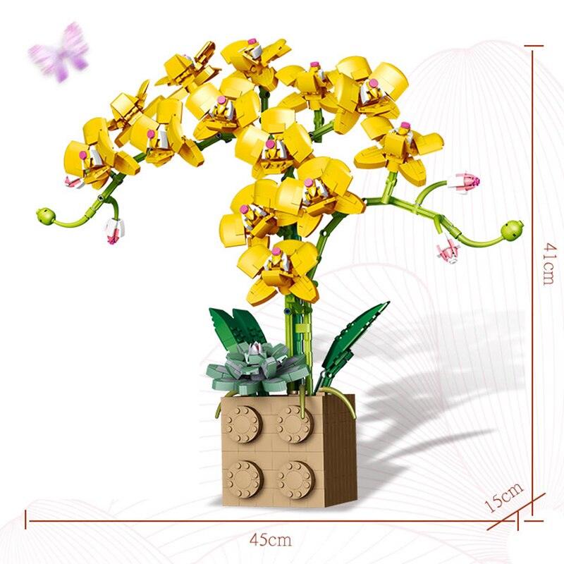 Lisslune | Create your own beautiful orchid bouquet with this DIY flower craft kit