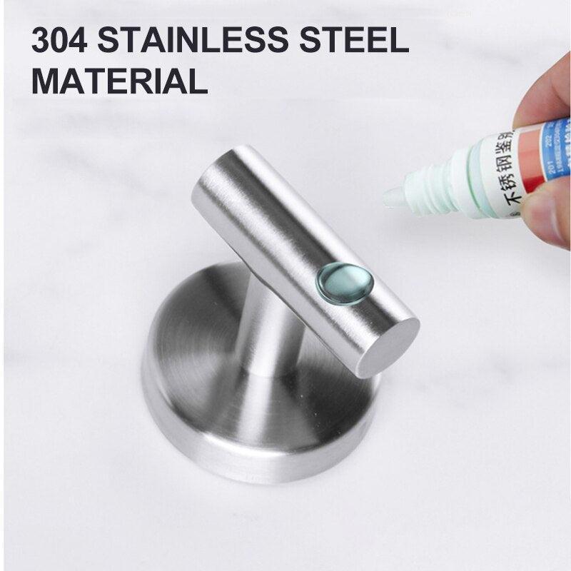 Lisslune | Elevate your bathroom with the stylish stainless steel organization set