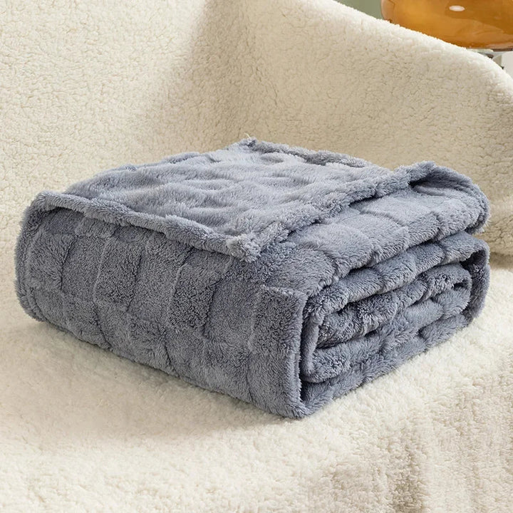 Lisslune | Cozy Checkered Blanket