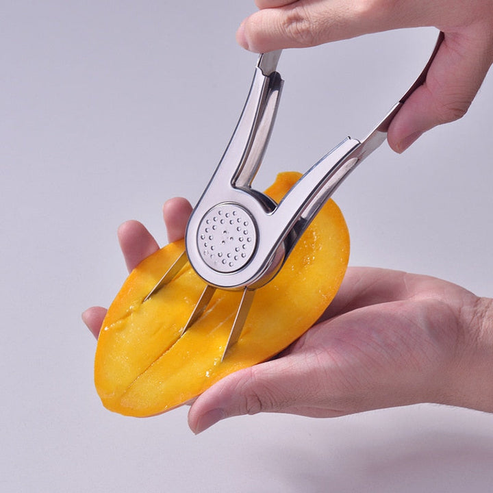 Lisslune | Stainless Steel Mango Slicer Tool
