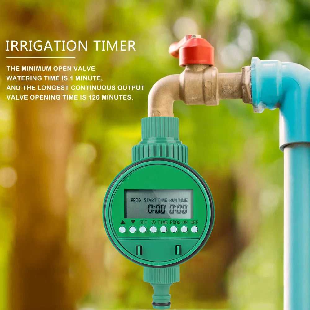 Lisslune | Automatic Irrigation Control – Smart Garden Water Timer for Home