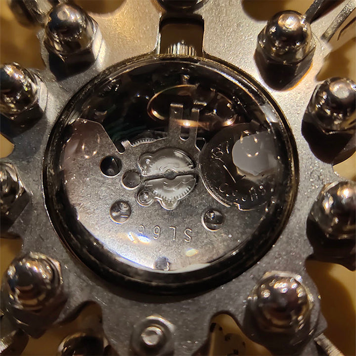 Lisslune | Robot spider Stainless Steel Mechanical Clock