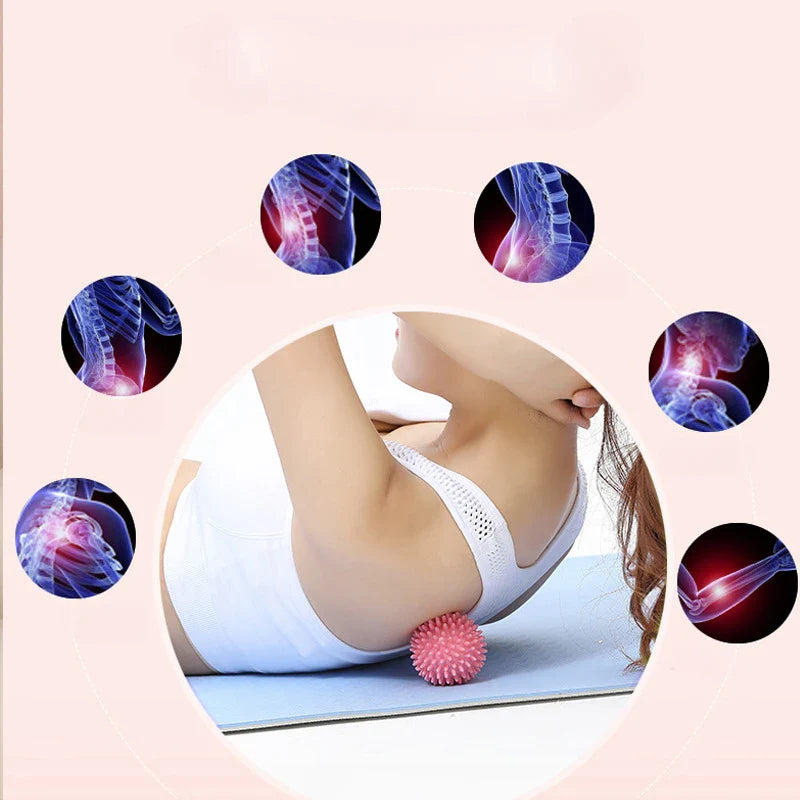 Rynx | Small Fitness Ball, Yoga body shaping fitness tools for relaxing the leg and neck muscles, comfortable massage roller