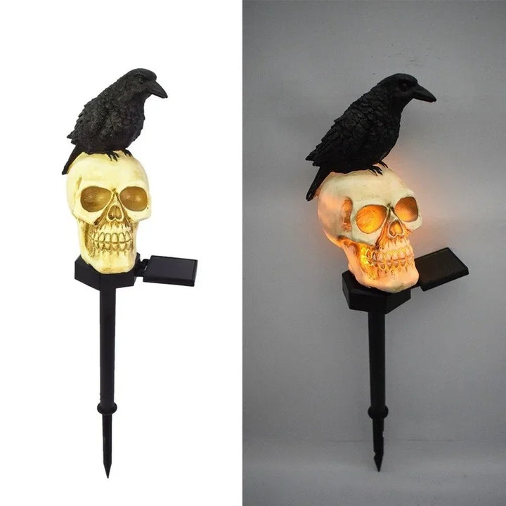 Rynx | Halloween Outdoor Light Skeleton Ghost Horror Grimace Party Decoration for Courtyard Home Holiday Lighting Garden Decoration