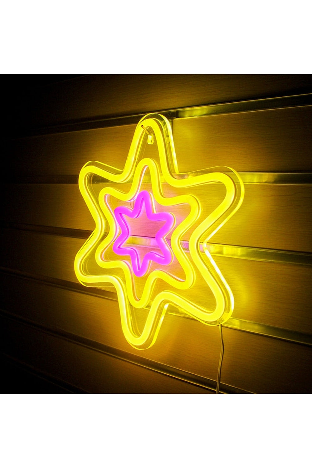 Lisslune | hexagonal neon sign