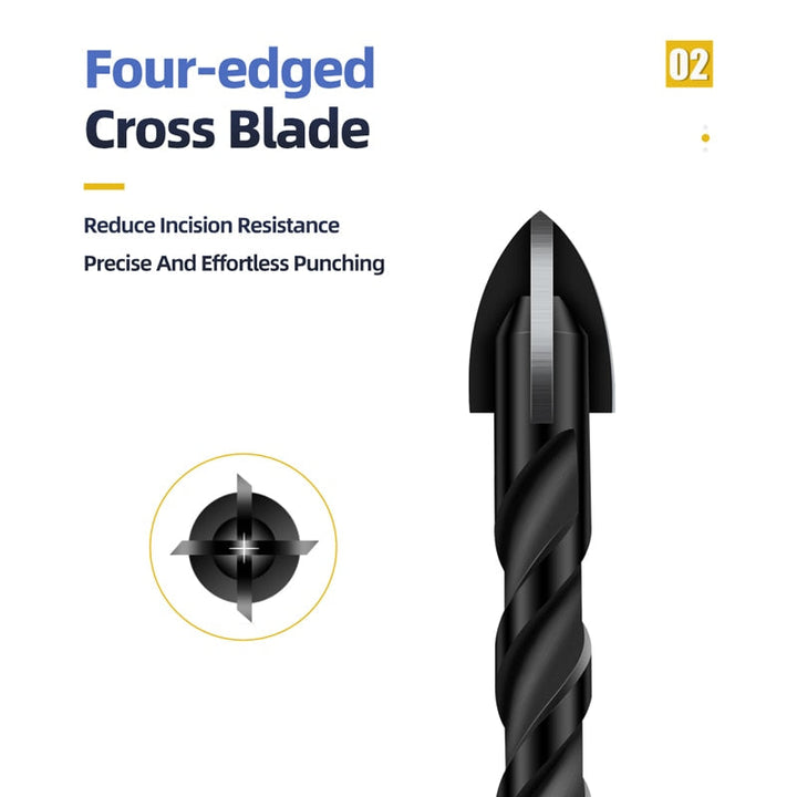 Lisslune | Heavy-Duty Mega Ultimate Cross Hex Drill Bit Set