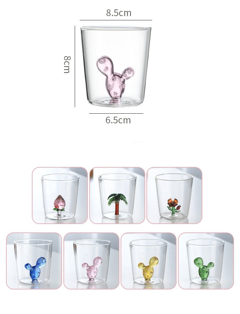 Lisslune | Cactus Glass Cup