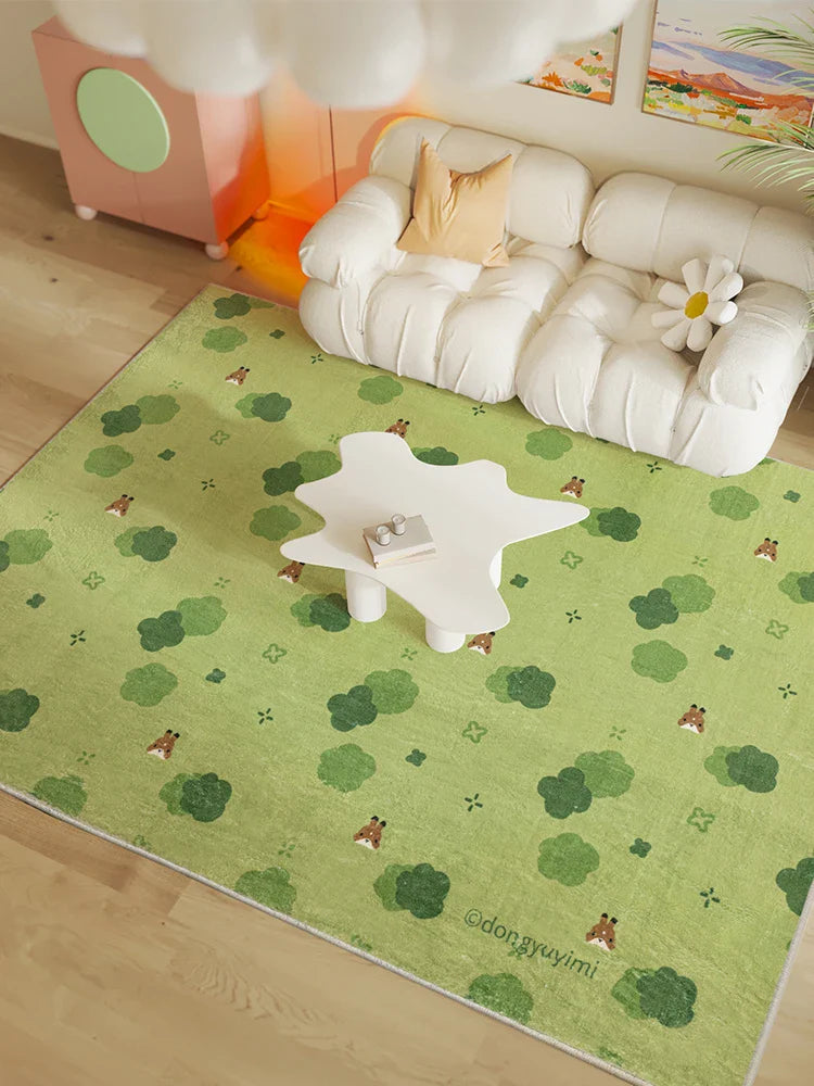 Rynx | Cartoon Funny Carpet Large Area Living Room Rugs Comfortable Soft Bedroom Carpet Children's Room Play Rugs Cute Carpet Tapis Rug