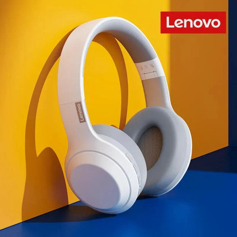 Lisslune | Lenovo TH10 Wireless ANC Stereo Headphones with Powerful Bass and Sweat-Resistant Design