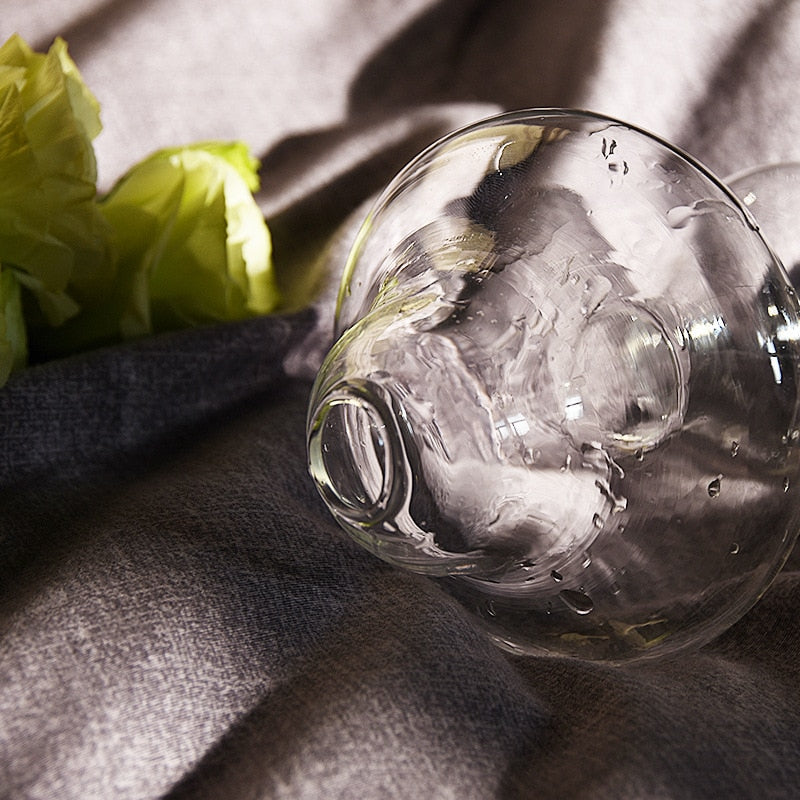 Lisslune | Mushroom Inspired Elegant Glass Vase