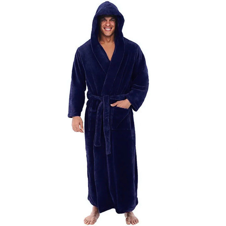 Lisslune | HoodedChill – Cozy Bathrobe for Men
