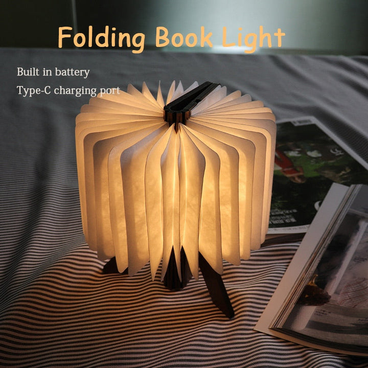 Lisslune | Story Time LED Foldable Book Light Decor