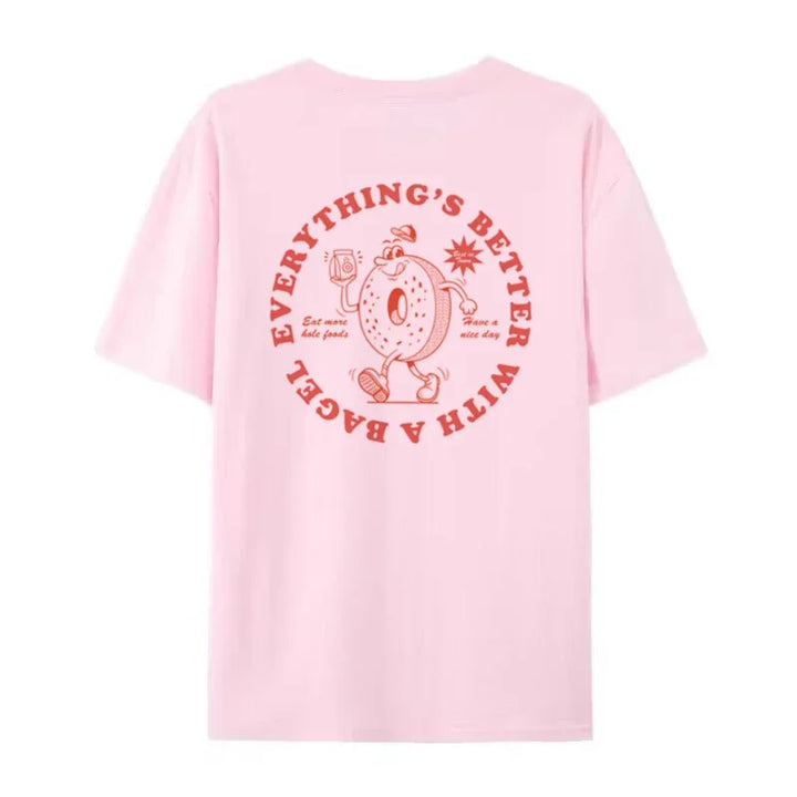 Lisslune | Everything is better with a Bagel T-Shirt