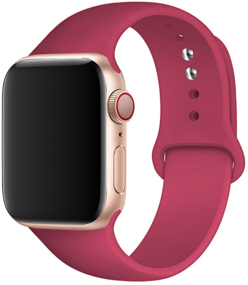 Lisslune | Silicone strap for Apple Watch Series 7/SE/3/4/5/6/8/Ultra