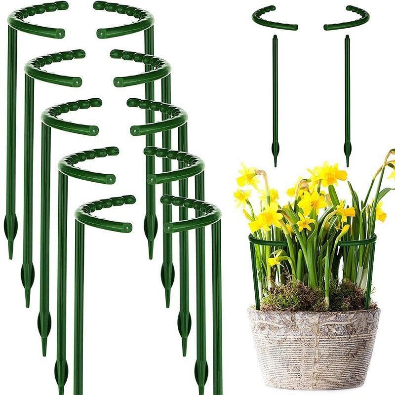 Lisslune | Adjustable Support Stakes for Flowering Plants