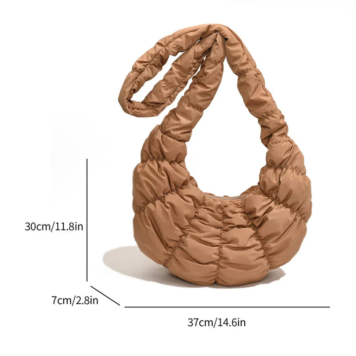 Lisslune | Puff Croissant Shoulder Bag
