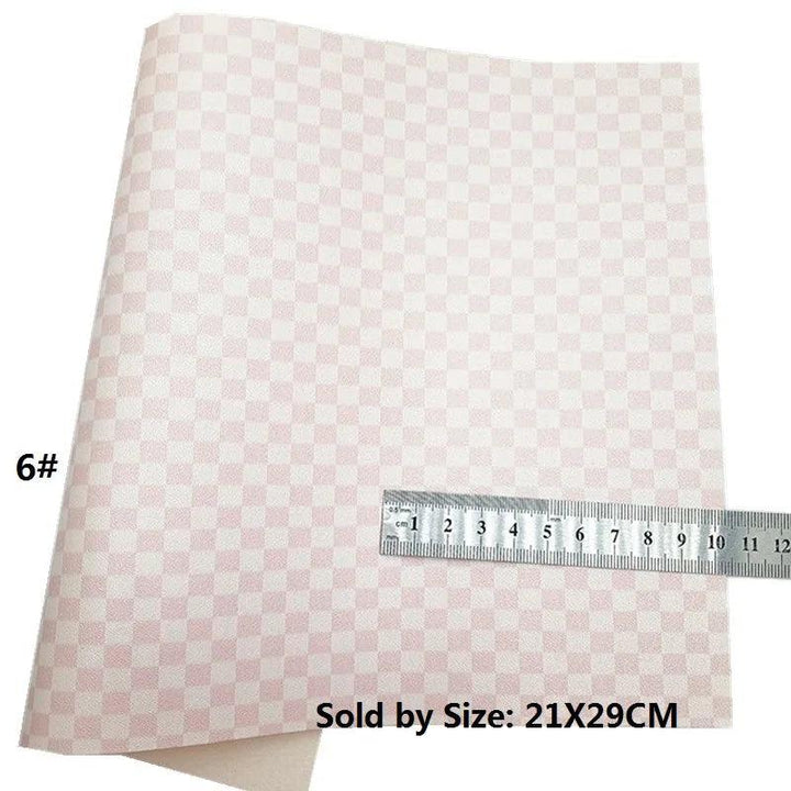 Lisslune | Mermaid Sparkle Vinyl Craft Kit - Heart, Flower and Checkered Pattern Collection