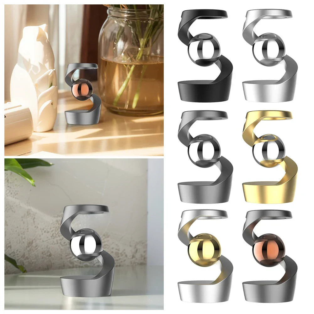 Lisslune | Floating Gyroscope Spinner Kinetic Table Toy