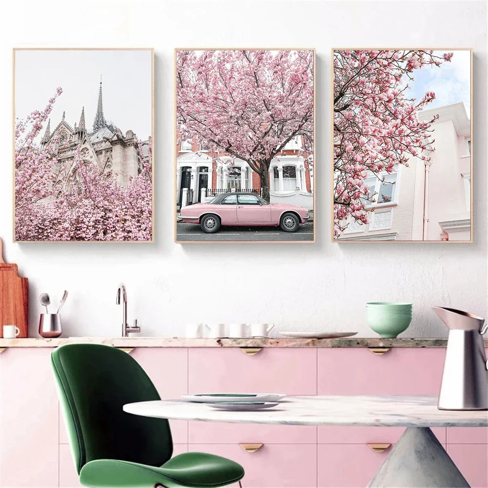 Lisslune | Floral Canvas Poster