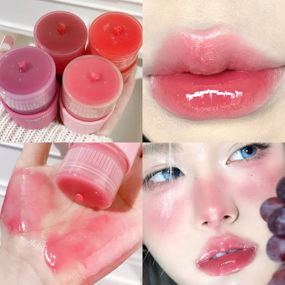 Rynx | Korean Mirror Lip Glaze Waterproof Non-stick Cup Lip Gloss Sexy Red Liquid Lipstick Long-lasting Moisturizing Natural Lip Makeup