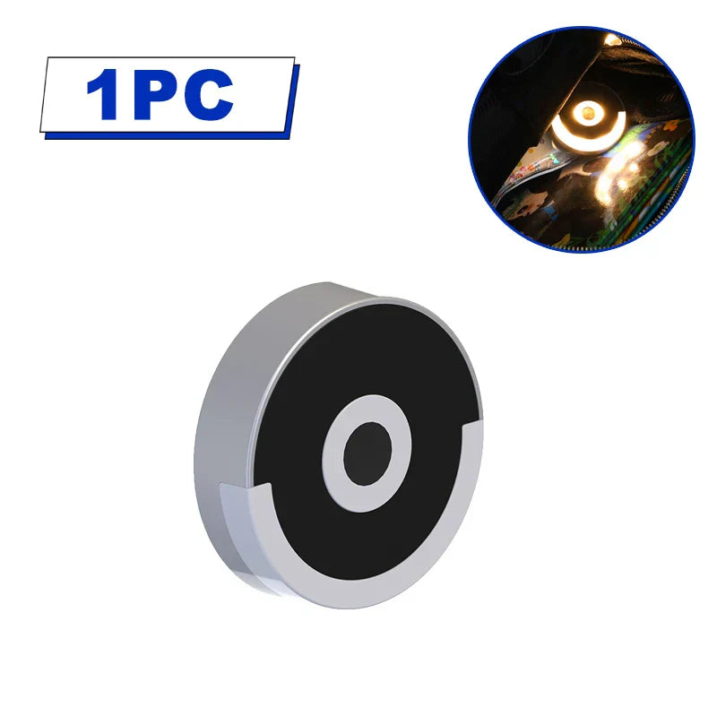 Lisslune | Compact Circular Touch LED Portable Night Lamp