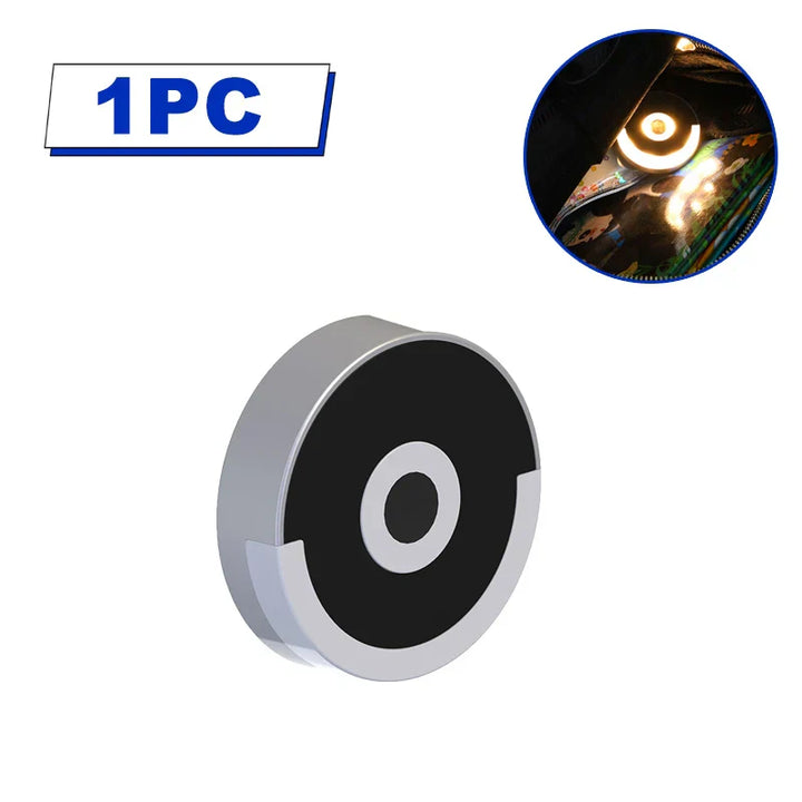 Lisslune | Compact Circular Touch LED Portable Night Lamp
