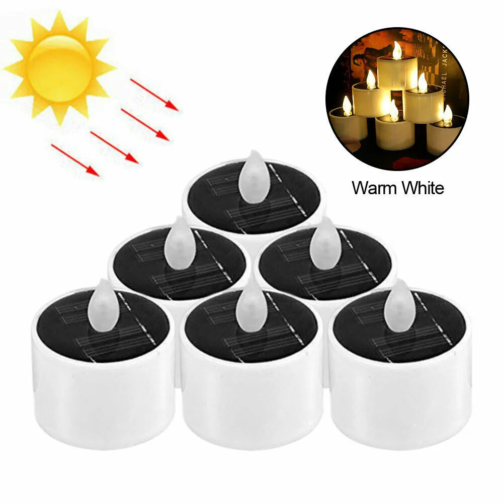 Lisslune | Solar-Powered Mini Candle Lights