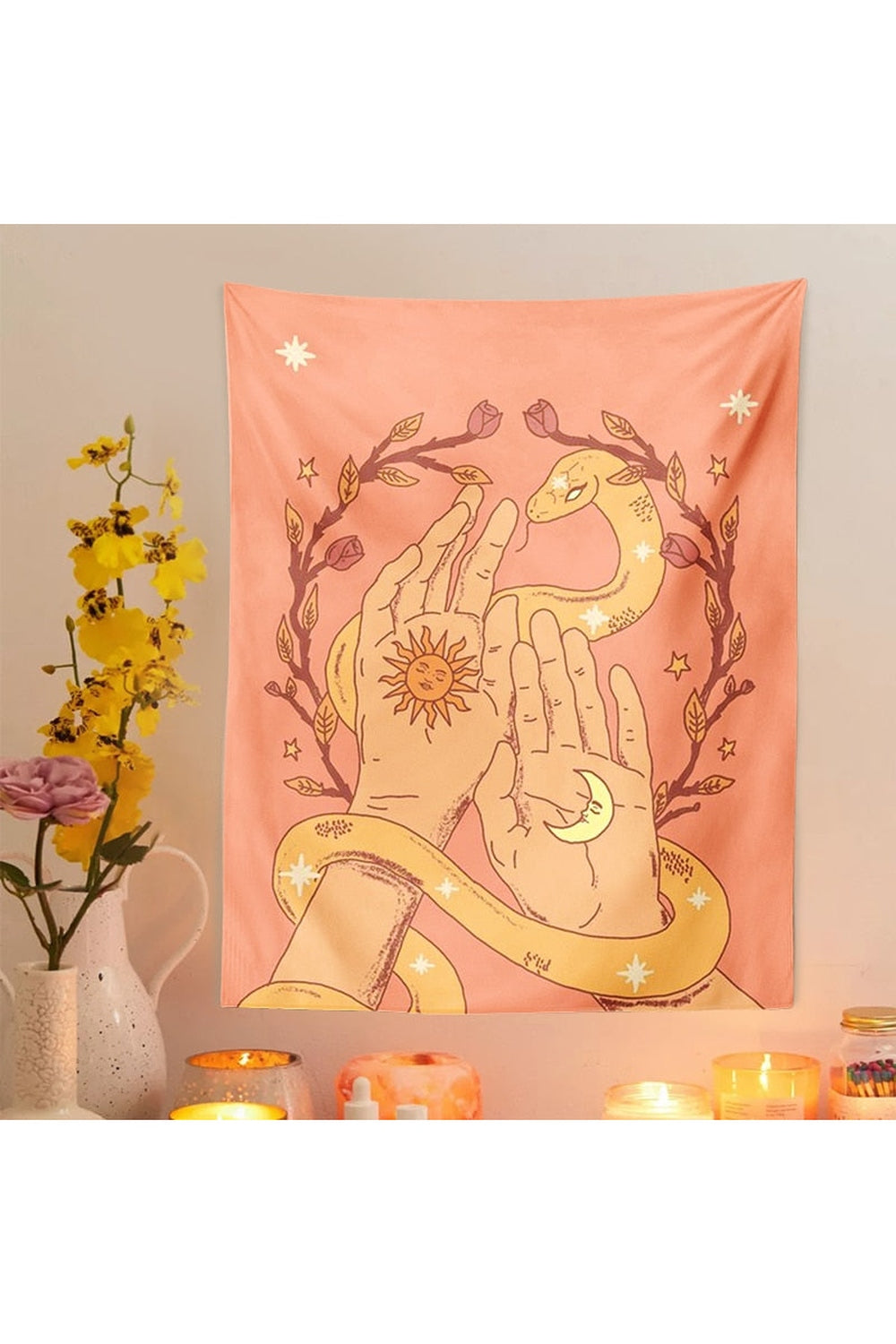 Lisslune | and Moon E-Girl Tapestry