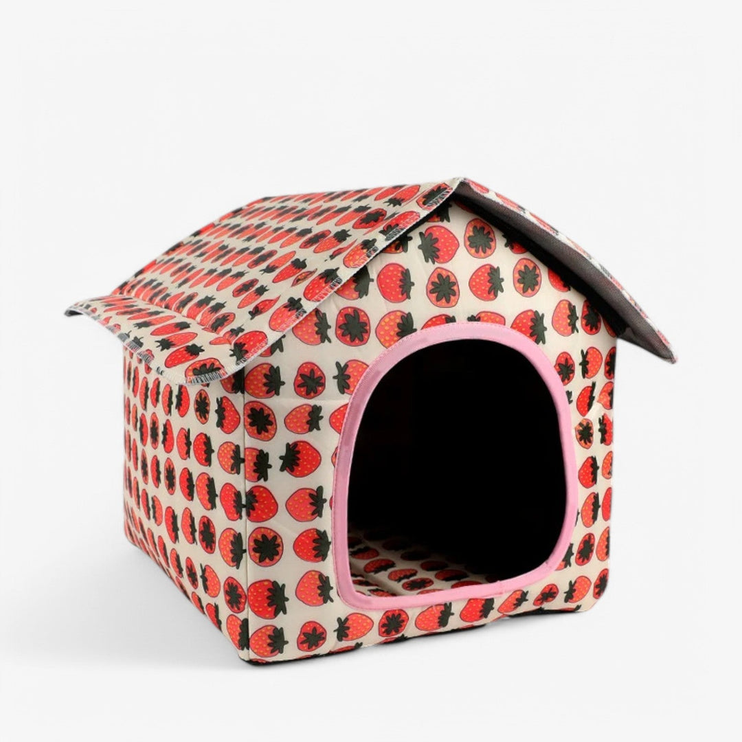 Lisslune | Weather-resistant Animal House "CozyNest" for Cats and Small Dogs