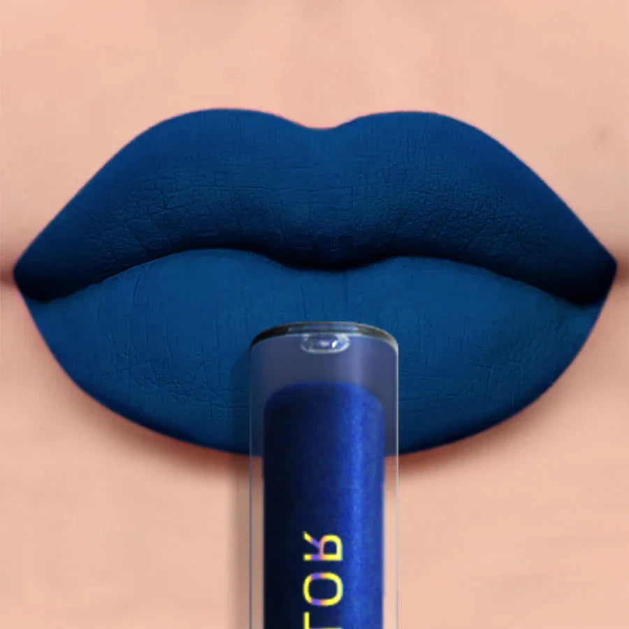 Rynx | Velvet Matte Lip Glaze Liquid Lipstick Beauty Lipstick Blue Nude Lip Color Waterproof Lip Tint Makeup For Women Lip Oil
