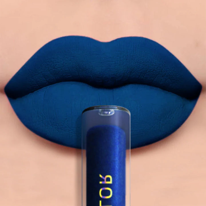 Rynx | Velvet Matte Lip Glaze Liquid Lipstick Beauty Lipstick Blue Nude Lip Color Waterproof Lip Tint Makeup For Women Lip Oil