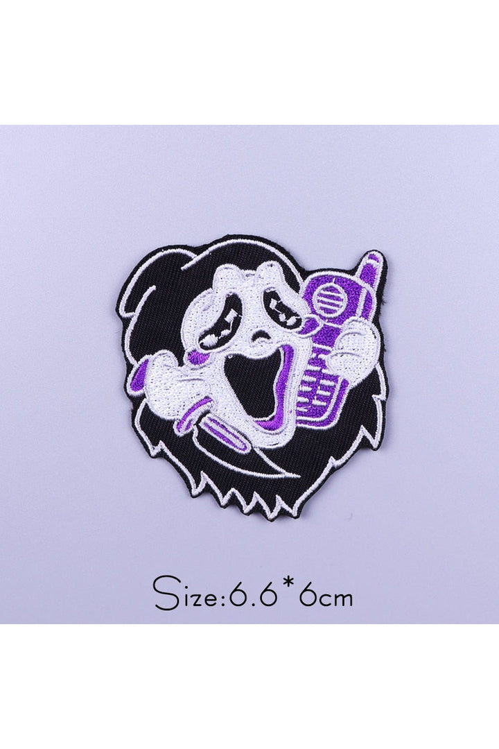 Lisslune | Punk Style Embroidered Patches