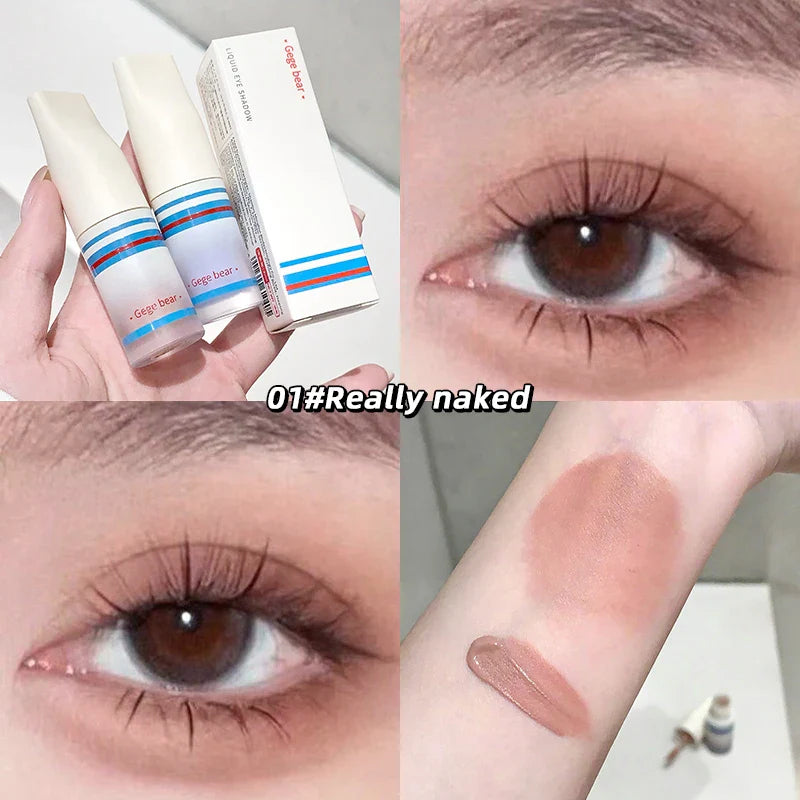 Rynx | Gege Bear Sparkling Diamond Liquid Eyeshadow, Versatile Highlighter Eyeshadow, No selection based on skin tone