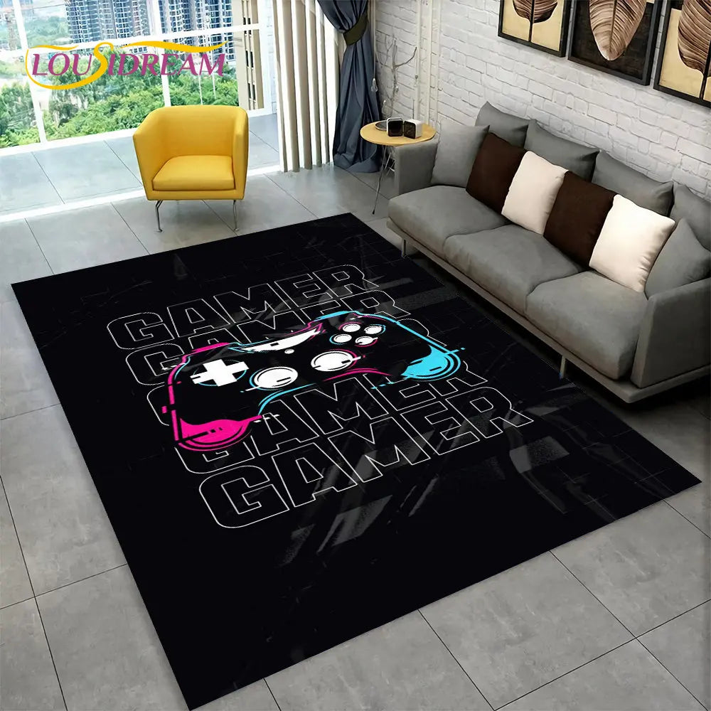 Lisslune | GameJoy Playmat – Soft 3D Gamepad Floor Mat for Children and Gamers